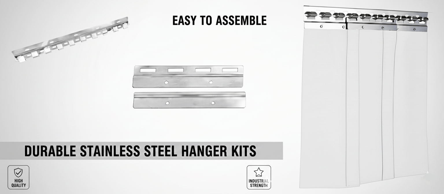 SS 304 PVC Strip hanger