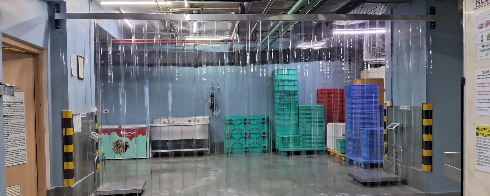 Clear Transparent PVC Strip Curtain